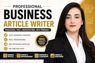 professional business articles and blog posts