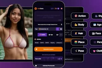 build automation ai nsfw website chatbot companion app subscription based webapp