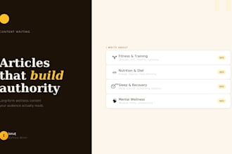 write email newsletters and sequences for fitness coaches and wellness brands