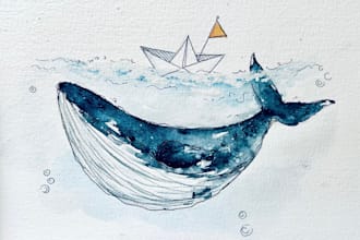 create a digital sketch of anything for you
