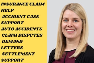 assist with insurance claims, car accident disputes, and personal injury cases