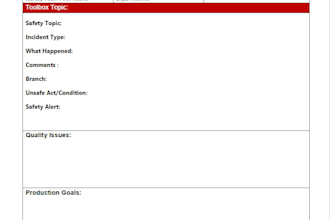 create specialized health and safety documents
