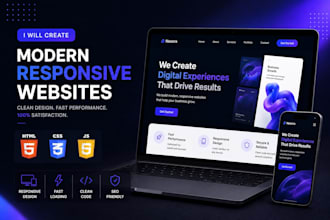 develop a responsive website