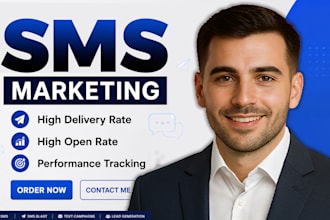 send bulk SMS marketing, email blast, text message campaign, and sms blast