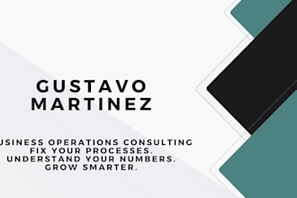 document your business processes and create clear sops