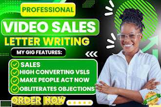 write high converting sales pages vsl scripts and articles