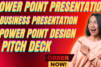 design power point slides animation pitch deck for google slides