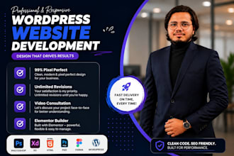 convert figma to wordpress, psd to wordpress, HTML to wordpress website