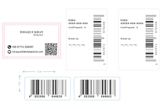 design custom barcodes, qr codes, and product labels
