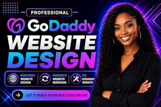 godaddy website redesign godaddy website design, develop godaddy website