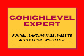 ghl funnel ghl landing page ghl website ghl automation ghl workflow