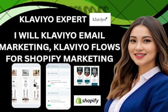 klaviyo email marketing, klaviyo flows for shopify marketing