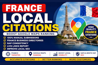 do france local citations for google maps local seo ranking