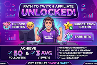 help you reach twitch affiliate