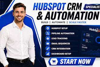 setup clay hubspot capsule CRM apollo io honeybook n8n zoho CRM automation