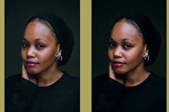 do professional photo retouching