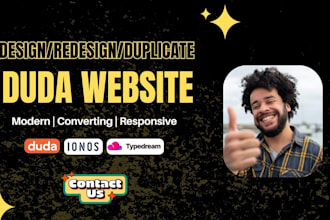 duplicate duda website ionos website shift4shop volusion typedream