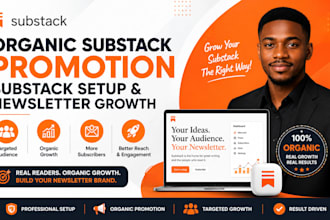 do organic substack promotion substack setup and newsletter growth
