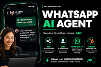 build n8n whatsapp ai agent with evolution api openai crm integration lead gen
