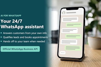 build a whatsapp ai chatbot that answers your customers day and night