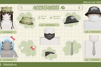 create you ugc accessories