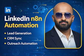 do linkedin n8n automation