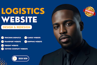 build logistics, trucking, transport, freight brokerage, cargo company website