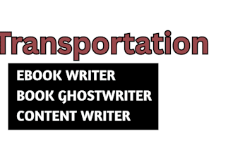 write transportation ebook for you professionally