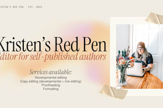 format your self published book