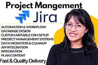 setup and optimize jira workflows scrum board and automation