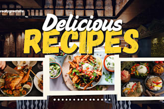 create a food recipe design for you