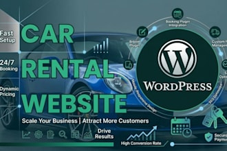 build a professional automotive website and car dealership website in wordpress