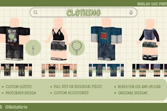 design you roblox clothing