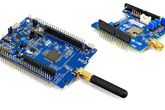 design lora pcb system, iot communication board with stm32 firmware development