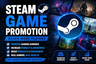 steam game promotion boost visibility whishlist for your steam game launch