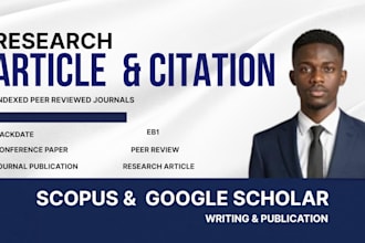 write and publish your research article in scopus indexed peer reviewed journals
