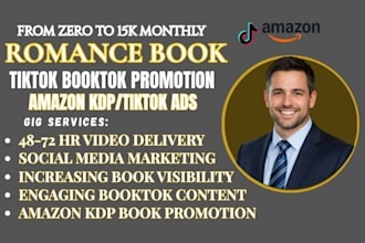 boost amazon kdp book sales bookrank viral romance tik tok booktok promotion