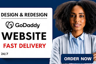 godaddy website design godaddy redesign develop godaddy website development