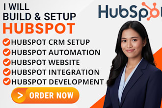 build, setup hubspot crm hubspot automation hubspot website hubspot integration
