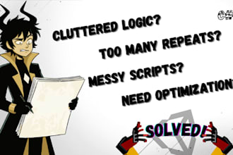 rewrite and optimize your messy unity code into clean code