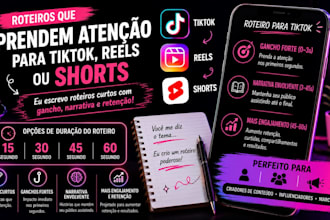 write engaging tiktok and instagram reels scripts