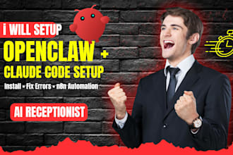 setup open claw claude code install openclaw expert open claw n8n ai automation