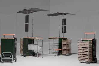 provide 3d modeling,  rendering, and presentation