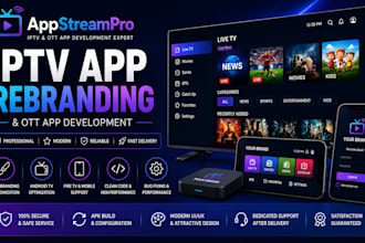 develop and customize ott and iptv applications