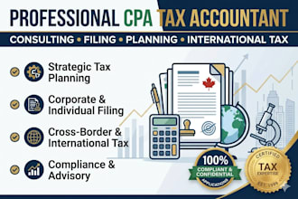 be cpa tax accountant for tax consulting, filing, planning, international tax