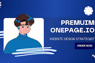 design onepage io landing page onepage io website