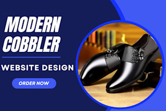 design cobbler website, footwear website, wix cobbler