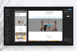 design showit website, redesign showit website