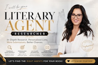 submit your book proposal to active and reputable literary agents