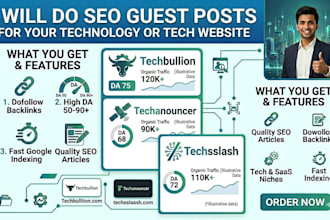 do SEO guest post for your technology or tech website